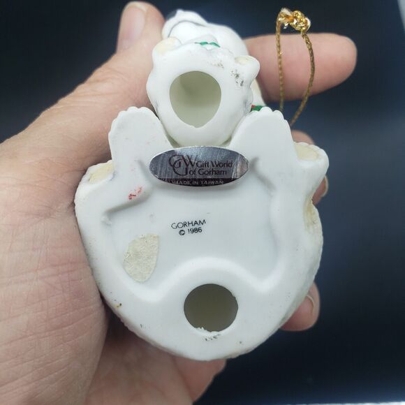 Vintage Gorham Christmas Traditions Ornament‎ Nature's Families Polar Bear & Cub - Picture 5 of 7